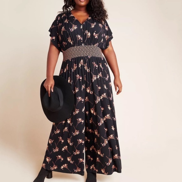 Anthropologie Pants - Anthropologie Arie Wide-Leg Jumpsuit